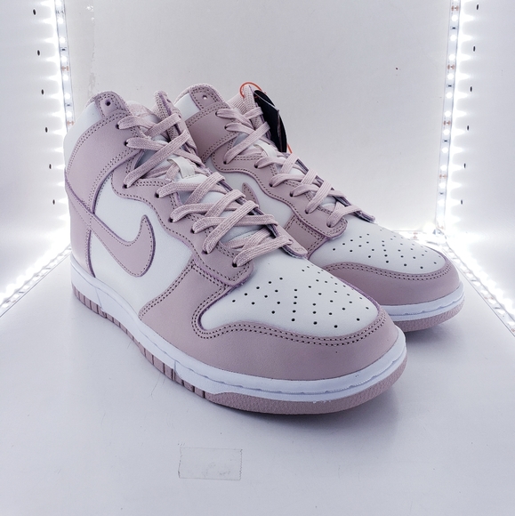 Nike Dunk High PINK OXFORD (WOMEN'S) - Picture 9 of 16